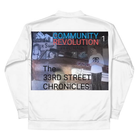 33rd Street Chronicles Unisex Bomber Jacket