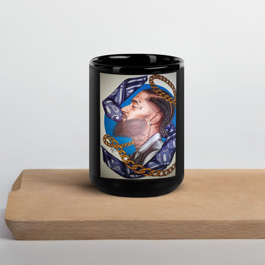 Eternal Laps Black Glossy Mug