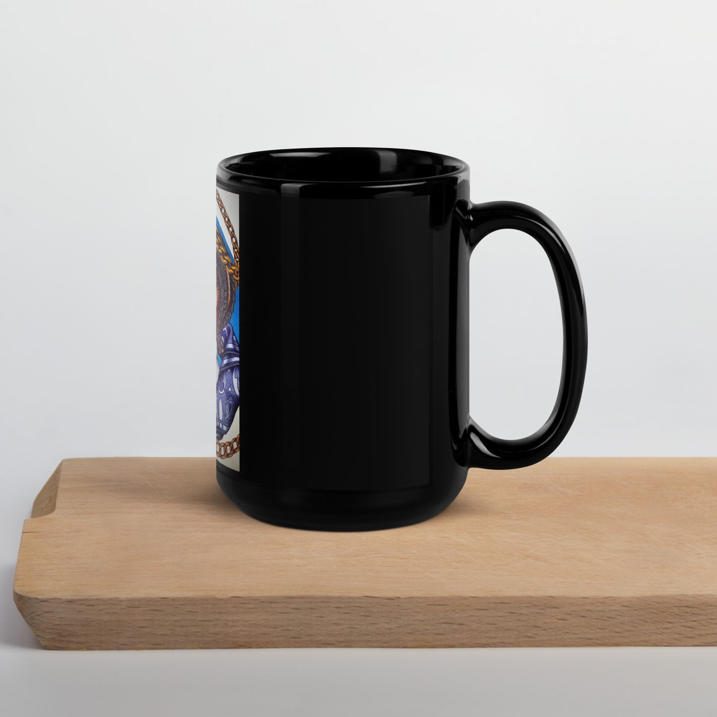 Eternal Laps Black Glossy Mug