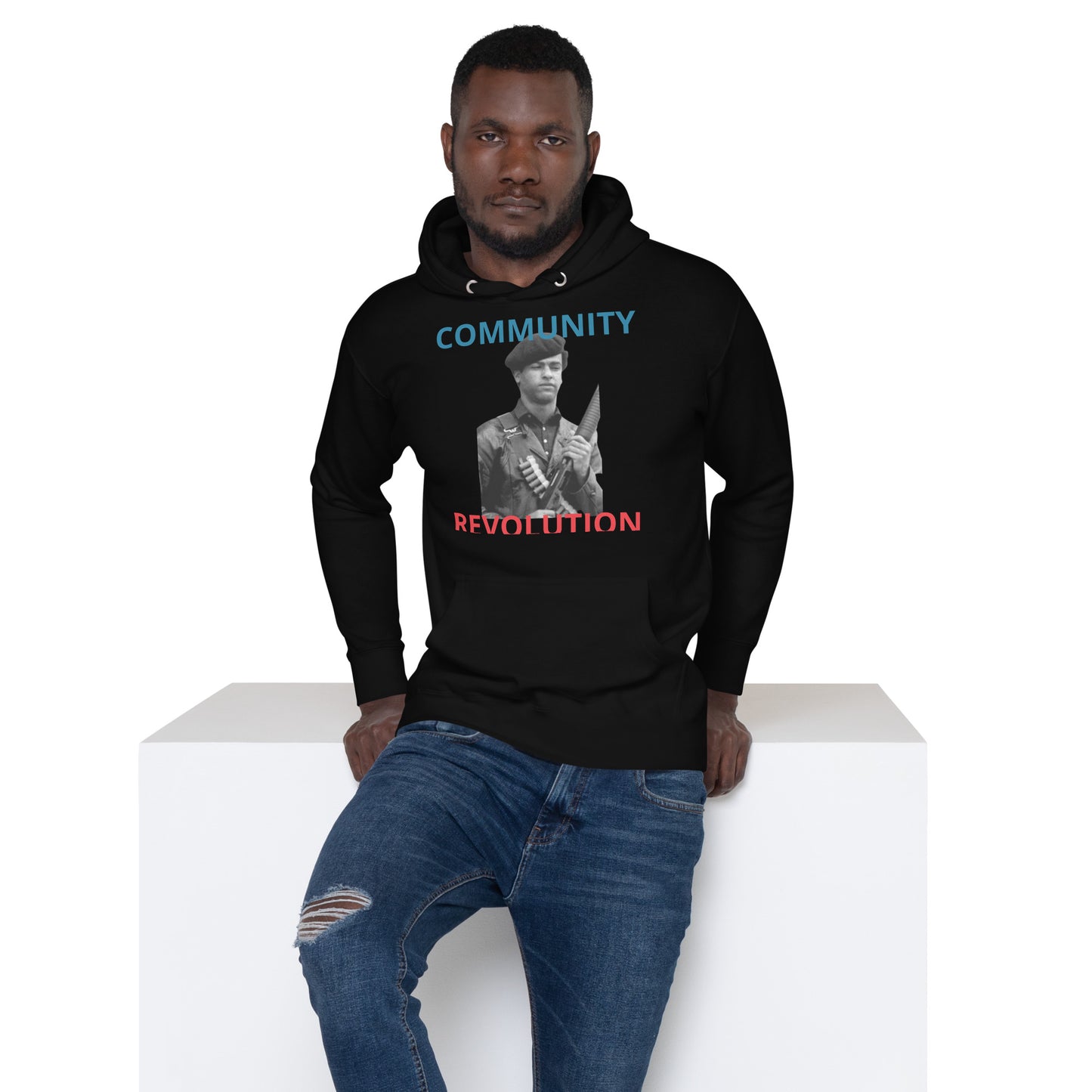 Huey P Newton Unisex Hoodie