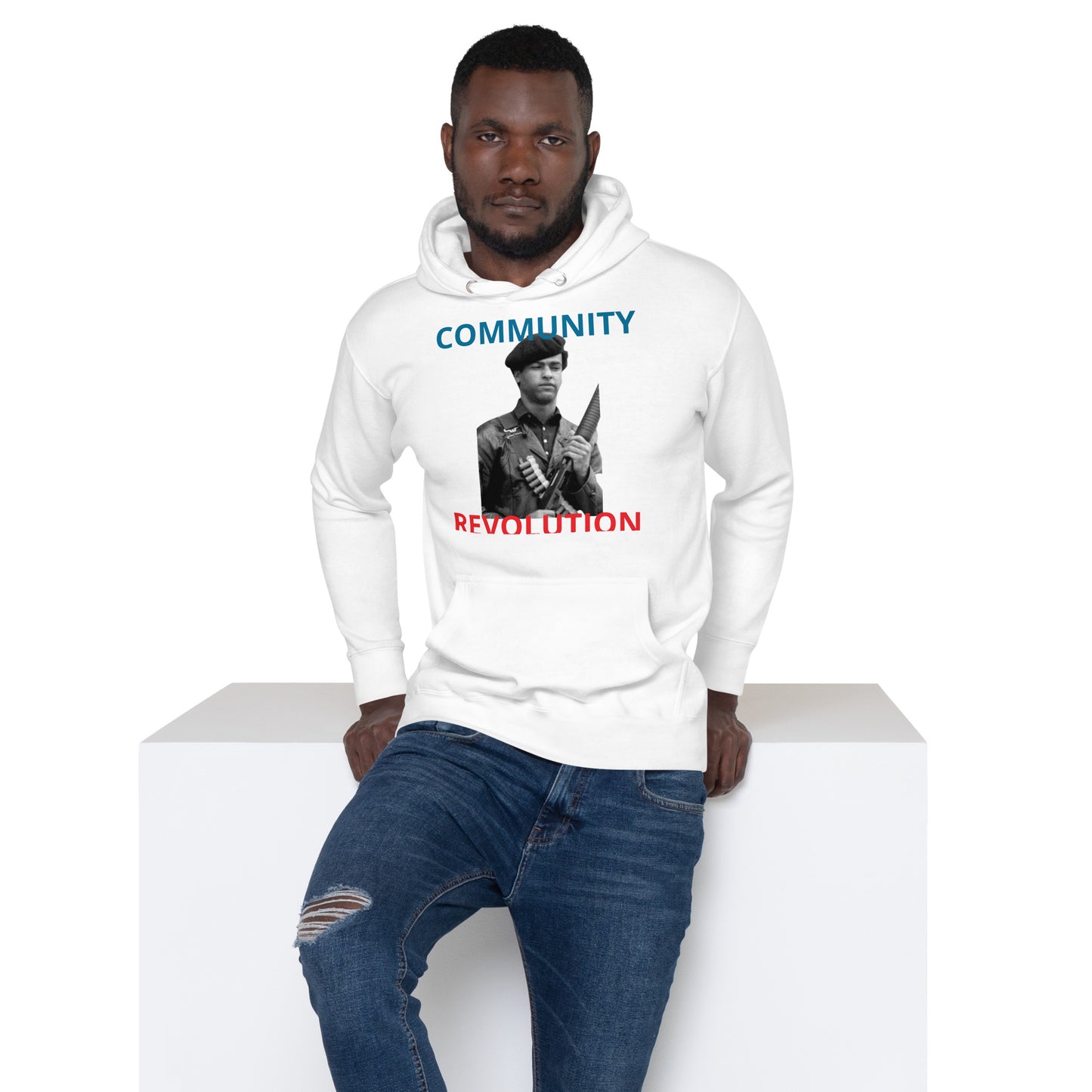 Huey P Newton Unisex Hoodie