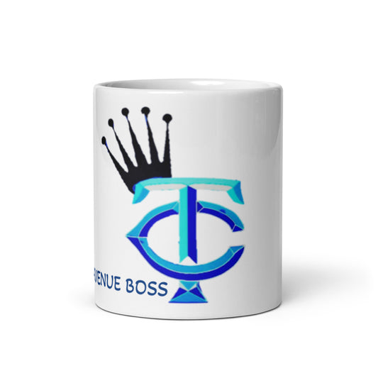 HC Avenue Boss White glossy mug