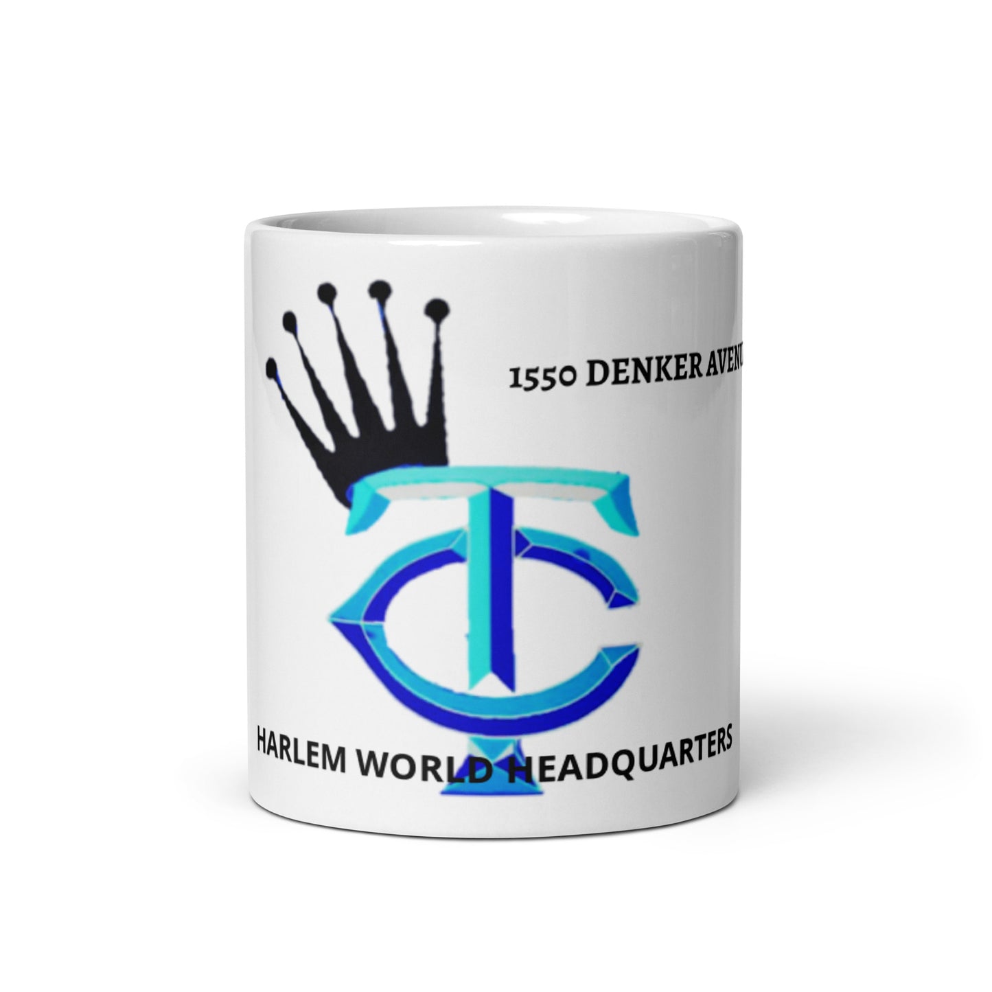 HC Harlem World Headquarters White glossy mug