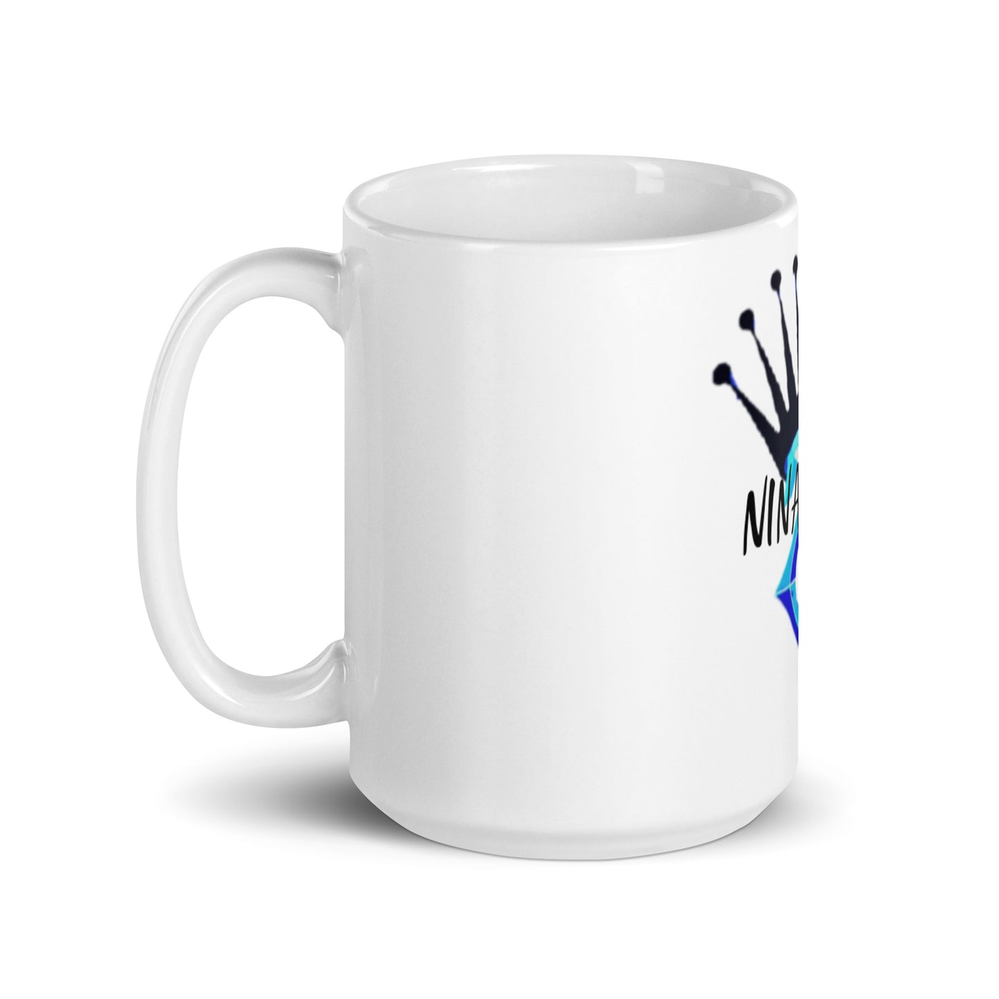 HC Nina Boss White glossy mug